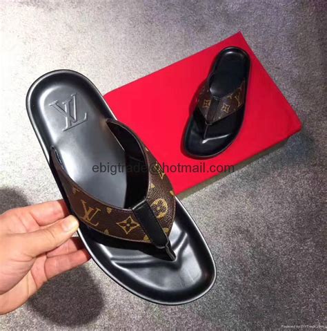 lv flip flops mens|Lv sandals men's for sale.